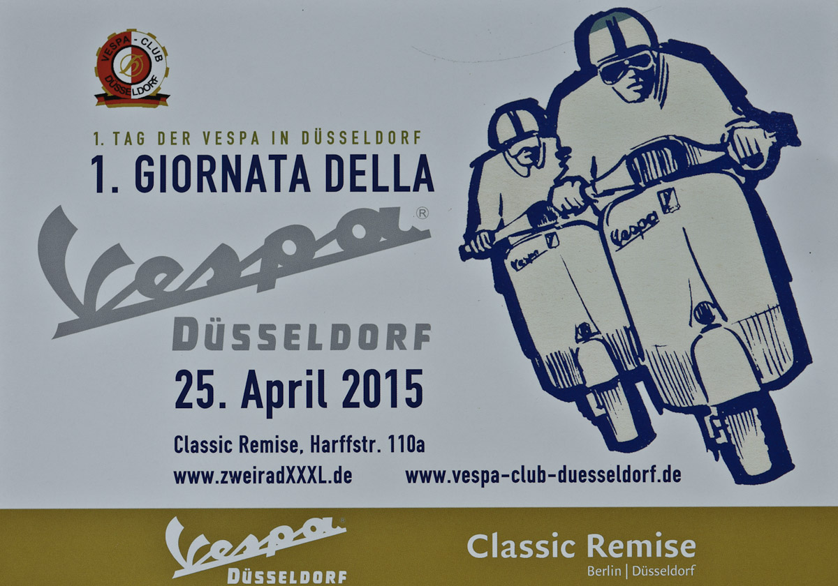 1. Tag der Vespa Düsseldorf
