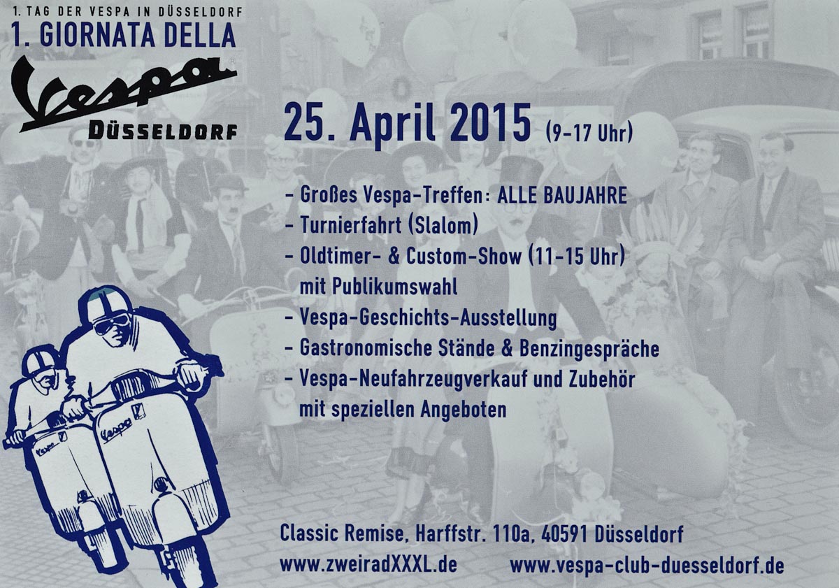 1. Tag der Vespa Düsseldorf